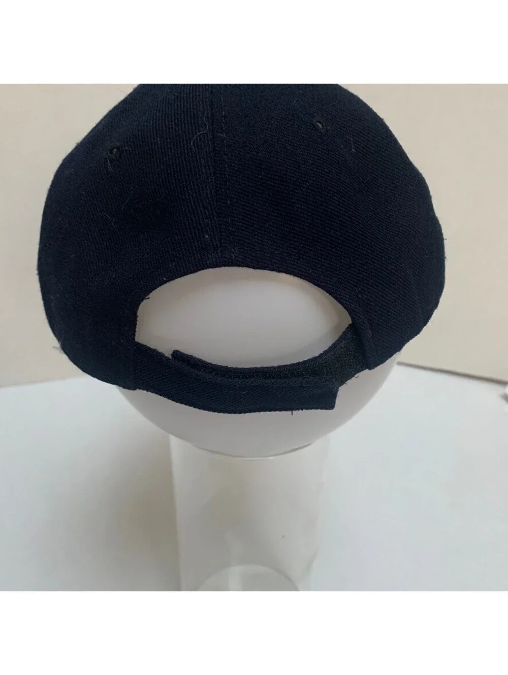 Vintage NYPD Baseball Cap Hat Navy Blue with Ivory Graphics